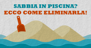 Sabbia in piscina