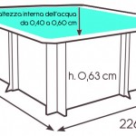 Dimensioni piscina Pistoche