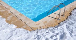cura della piscina in inverno