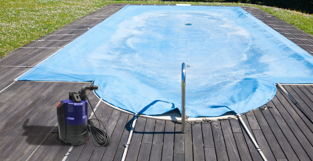 ASTRAL Elettropompa Sommergibile Per Piscina – Modello Eurocover, Colore Grigio - 3