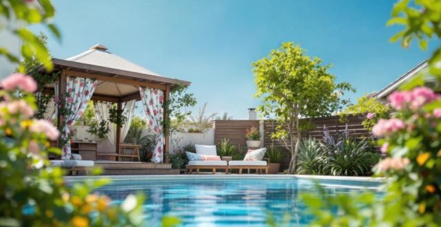 area lounge piscina