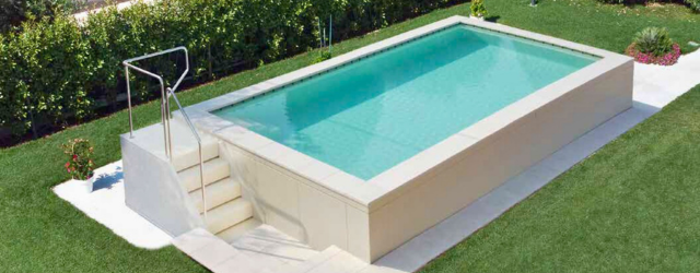 piscina fuori terra in pannelli