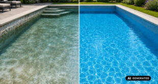 Calcare in piscina
